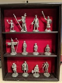 The Lord of the Rings Pewter statues