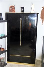 Lane Black Lacquer King Bedroom Set