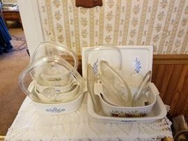 Lots Of Corning Ware