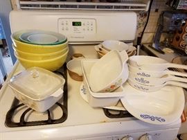 Pyrex Bowls Various Patterns