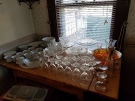 Cake Plates And Glassware