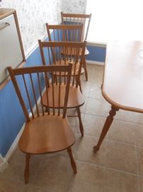 Bamboo design kitchen chairs