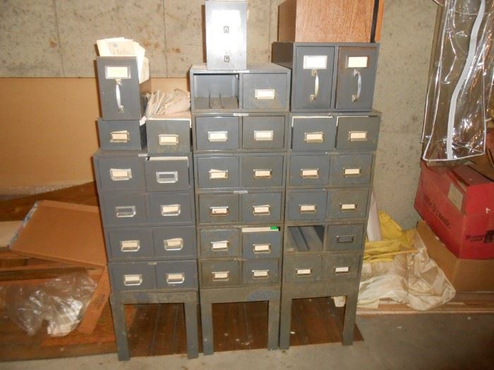 Metal file cabinets - single or buy all