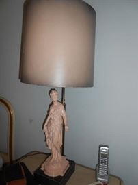 1 of 2 French Lady lamps