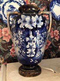 Large Flow Blue vase