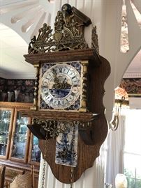 Delft clock -another view