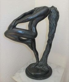 1979 Austin Productions Sculpture - Sultry Awakening by Klara Sever