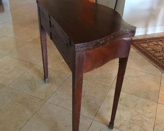 Vintage Entryway Table( DBL Folding)  36x16x32  $150