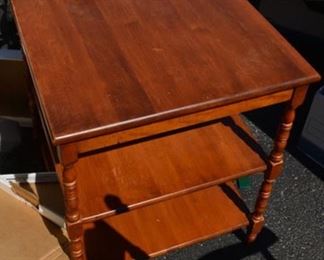 Vintage Ethan Allen Maple Side Table