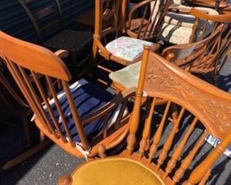 Antique Chairs, assorted