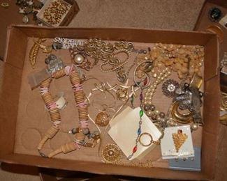 TONS of vintage - modern costume jewelry 