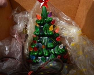 Vintage ceramic Christmas tree, look up on eBay!!
