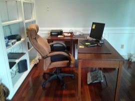 SOLID CHERRY DESK PCS.