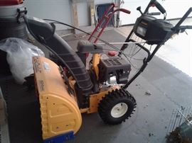 Club Cadet snowblower (orig. price about 1400)