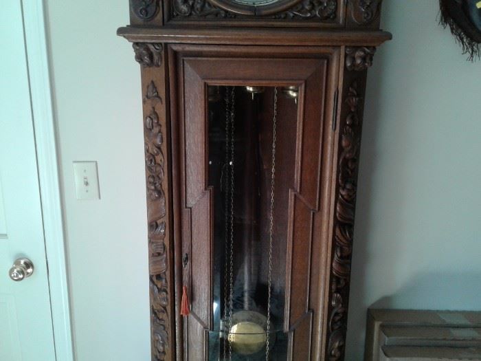 110 yr old grandfather clock, Black Forest