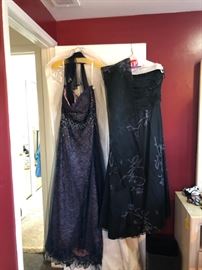 Beautiful ladies formal gowns, size 16.