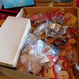 vintage Christmas decorations