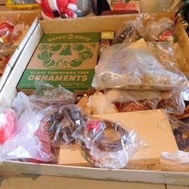 vintage Christmas decorations