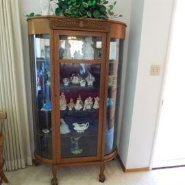 antique display cabinet