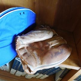 vintage softball glove wilson
