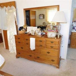 dresser with matching mirror