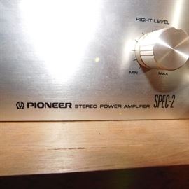 vintage pioneer stereo system Clean!SPEC-2 Amp, 