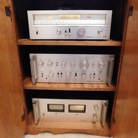 vintage pioneer stereo system Clean! Everything tested and works great! vintage pioneer stereo system Clean!  Pioneer stereo system PL-570 turntable, tuner TX-9500, SPEC-1 Preamp, SPEC-2 Amp, and Pioneer S-500G speakers, 