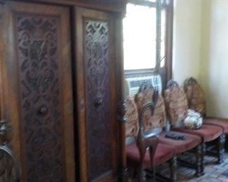 One of several amoires