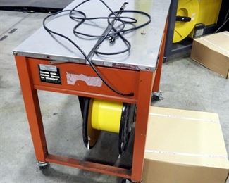 MiniMax Oval Strapping Machine Model #ES-102A Includes 1 Case Of Automatic Machine Strapping