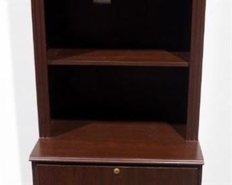 Book Case With 2 Drawer File Storage 72" x 27" x 19", Qty 2