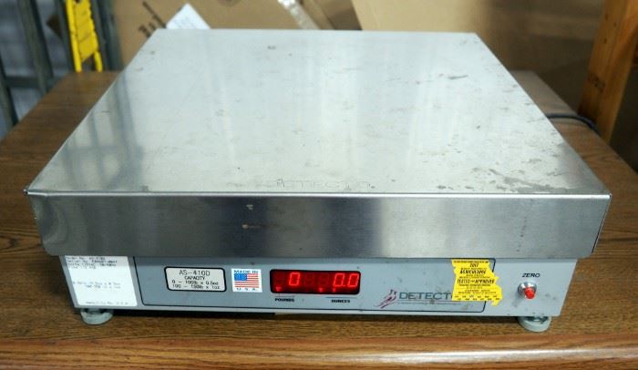 Detecto Digital Postal Scale Model #AS410D Tested And Approve MO Dept Of AG 2016