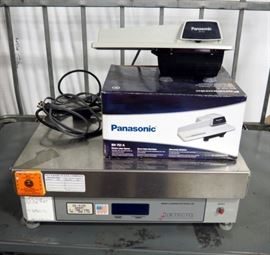 Detecto Digital Postal Scale Last Tested 2013, And Panasonic Electric Letter Opener Model #BH-752