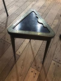 CRIBBAGE END TABLE