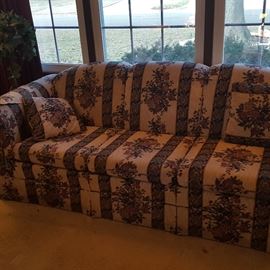 Floral couch