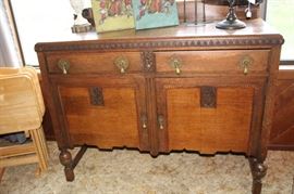antique buffett