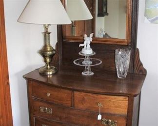 furniture antique dresser with mirror