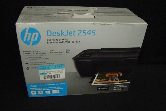 NEW HP Deskjet 2545 Wireless Printer Copier Scanner 
