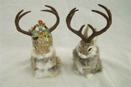 Pair of Jackalope