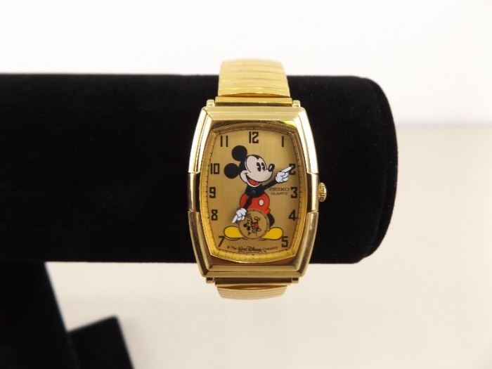 VERY Collectible Vintage Seiko Mickey Mousey Disney Watch
