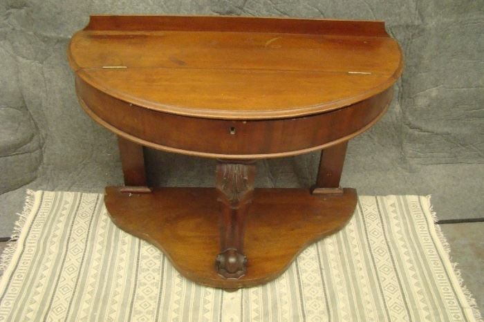 Antique Table with Storage
