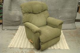 Green LaZBoy Recliner