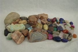 Lot of Agate Stones Rocks
