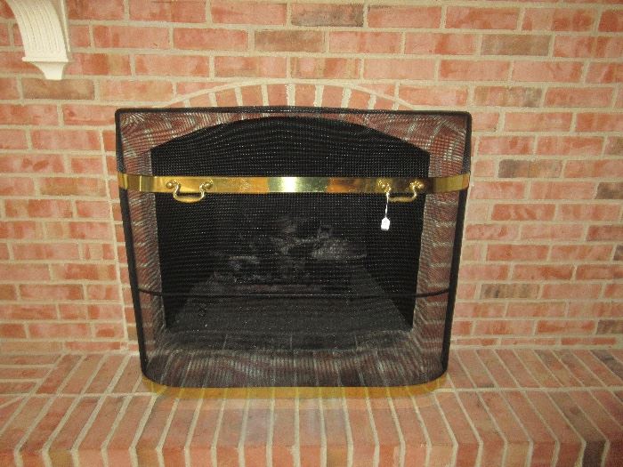 fire place screen
