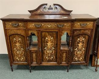 Circa 1870 Rosewood Inlaid Chiffonier $9500 Call Rachel
949-574-2205