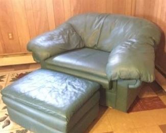Green ChairBed & Ottoman https://ctbids.com/#!/description/share/120704