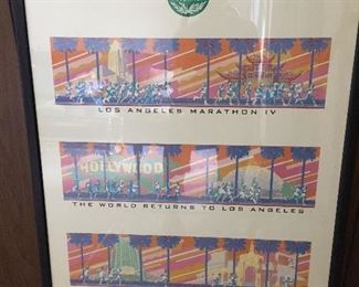 1989 Los Angeles Marathon poster