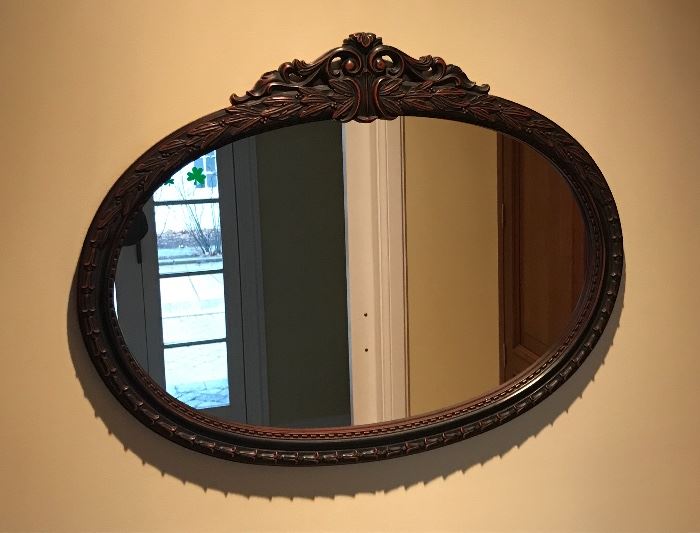 Oval mirror