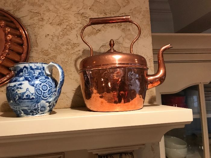 Vintage copper items