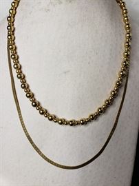 Gold Necklaces 14kt