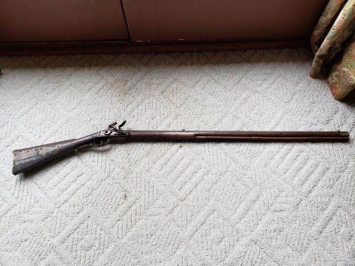 Handmade Kentucky Long Rifle